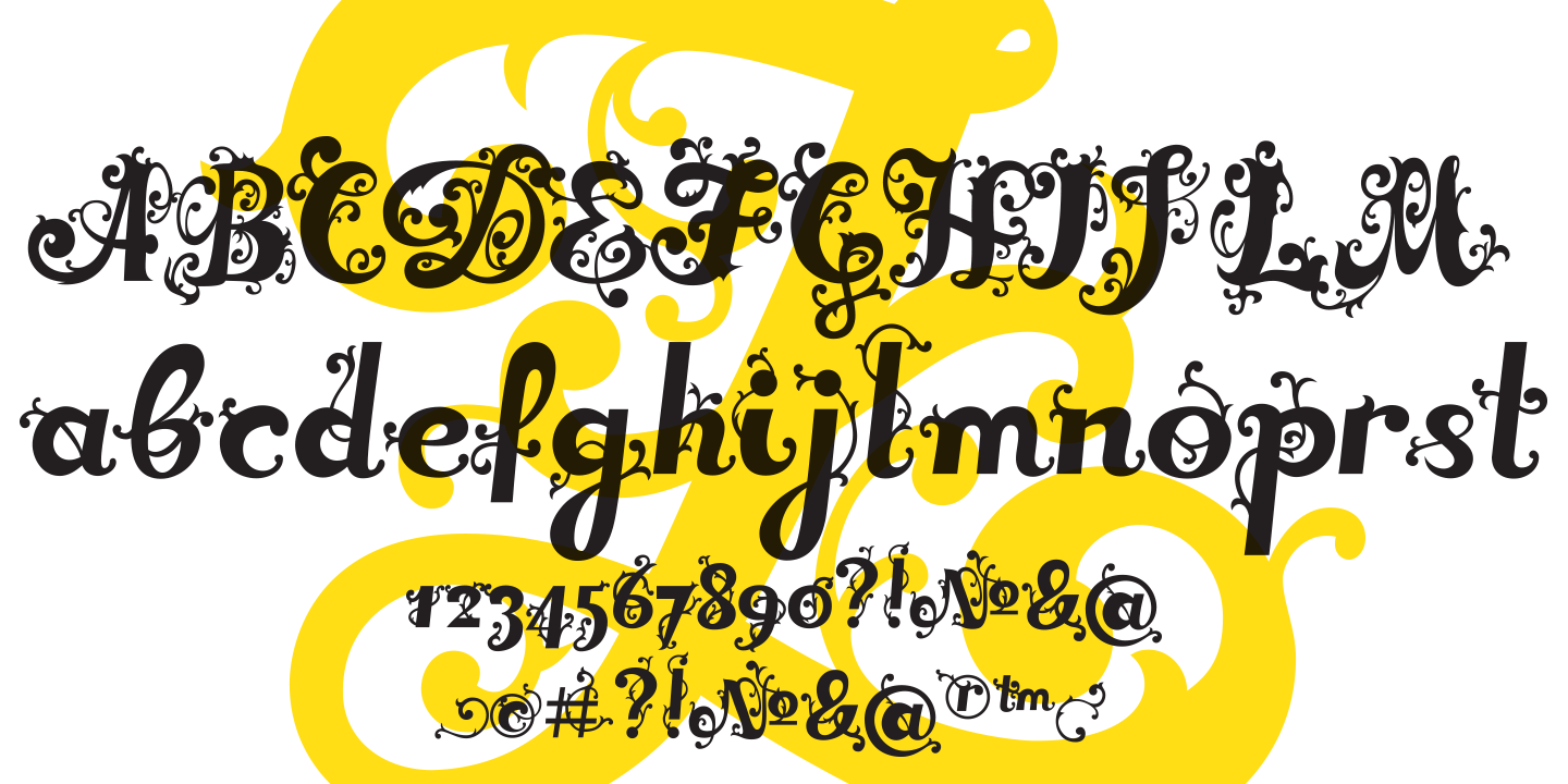 Font Dreamland Roman